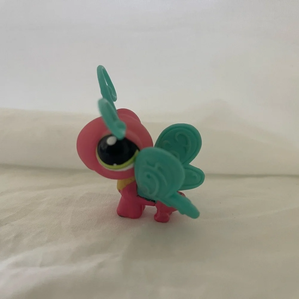 Littlest Pet Shop LPS Pink Butterfly #1917